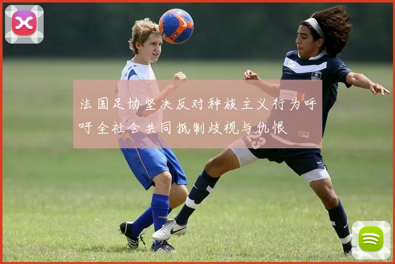 法国足协坚决反对种族主义行为呼吁全社会共同抵制歧视与仇恨